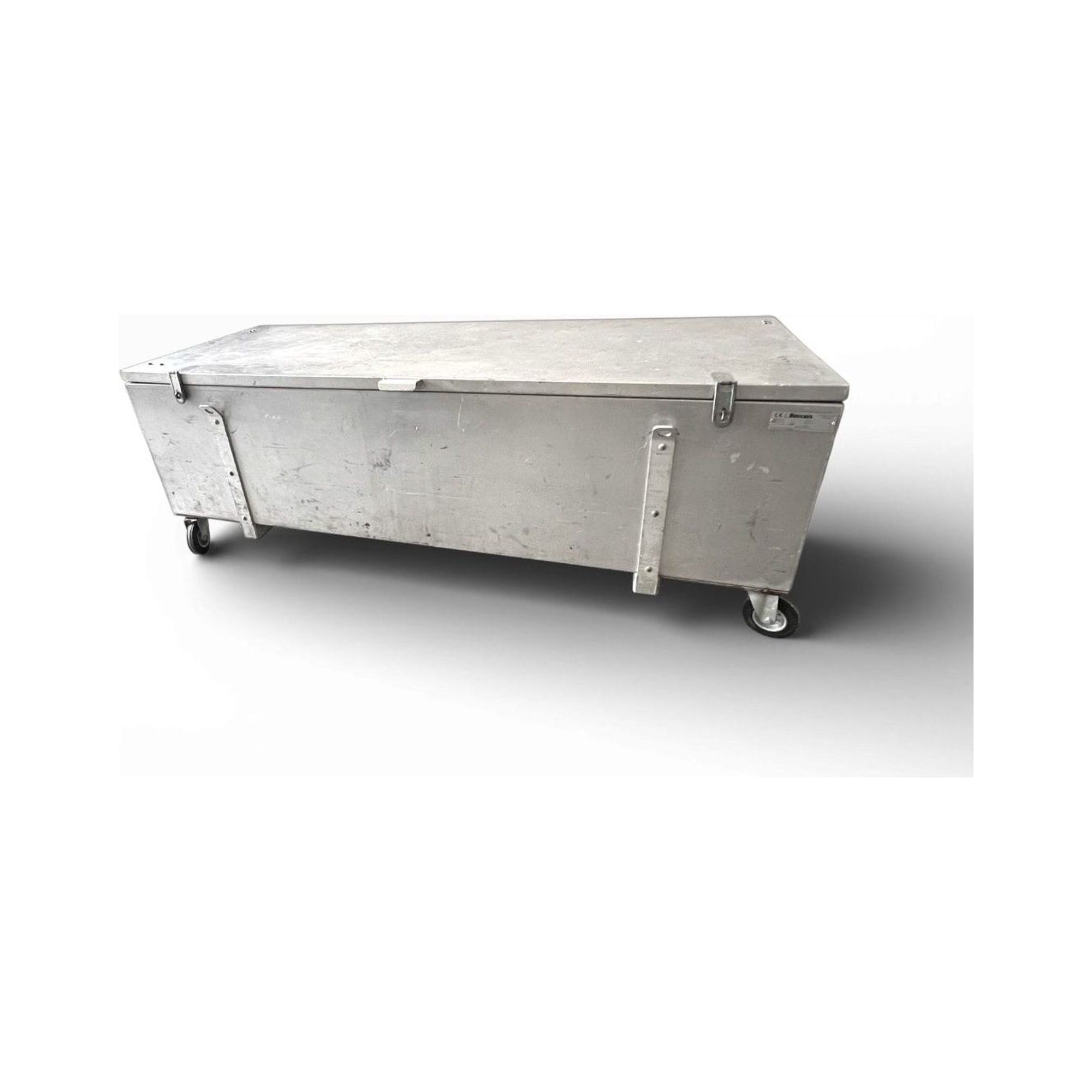 contenitore industriale in alluminio su ruote boscaro