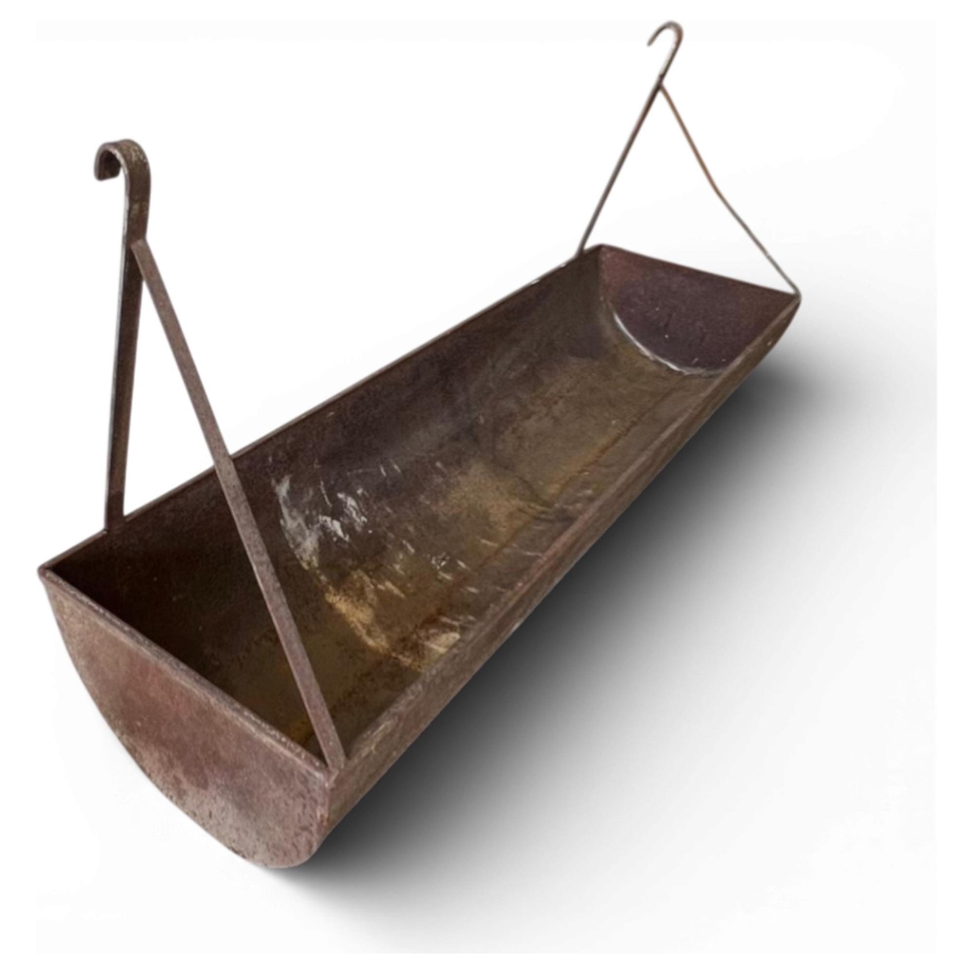 trough industriale da parete in ferro