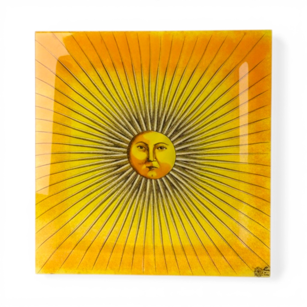 coffee table quadrato "Soli e Lune"