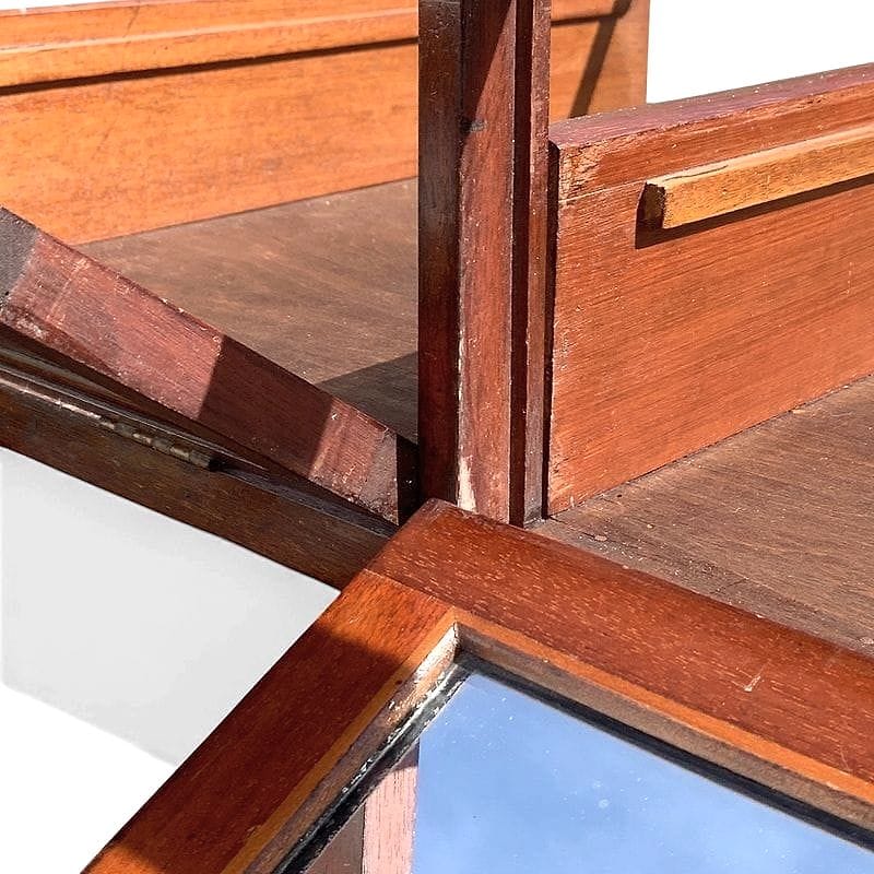 vetrina da esposizione in legno e vetro - immagine 6