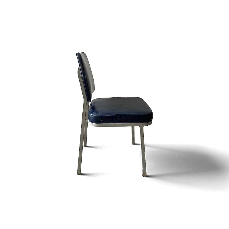 sedia imbottita industriale blu