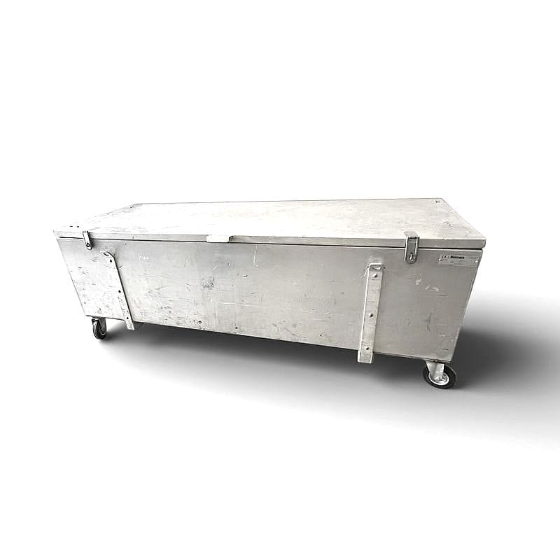 contenitore industriale in alluminio su ruote boscaro