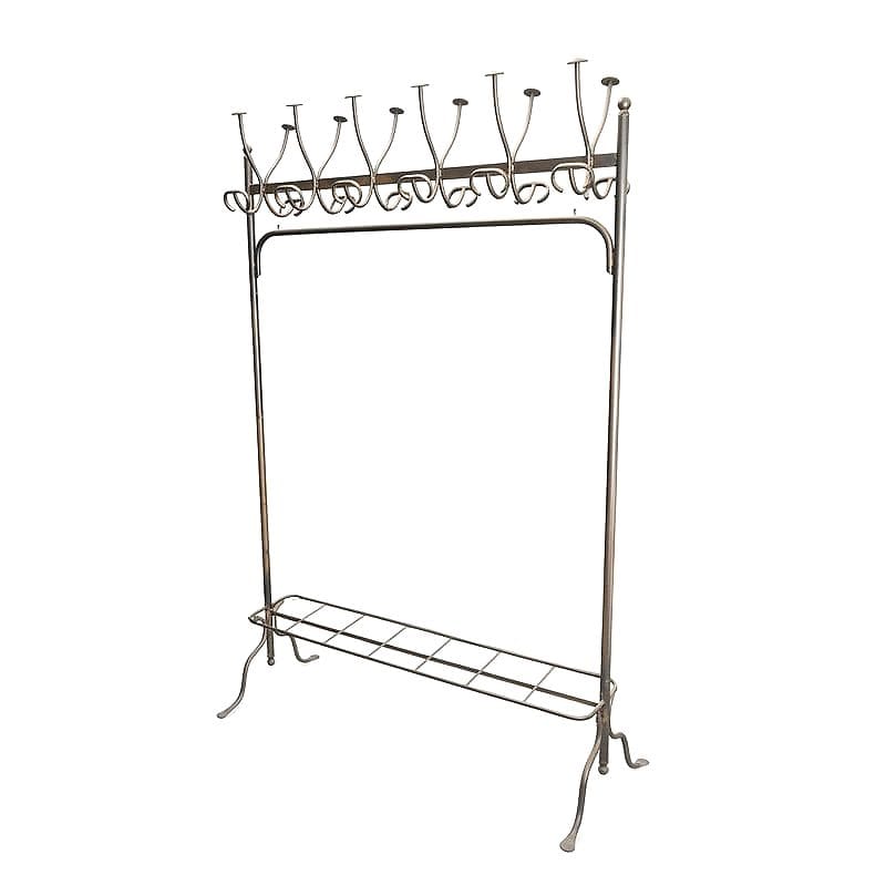 attaccapanni da ingresso in ferro battuto