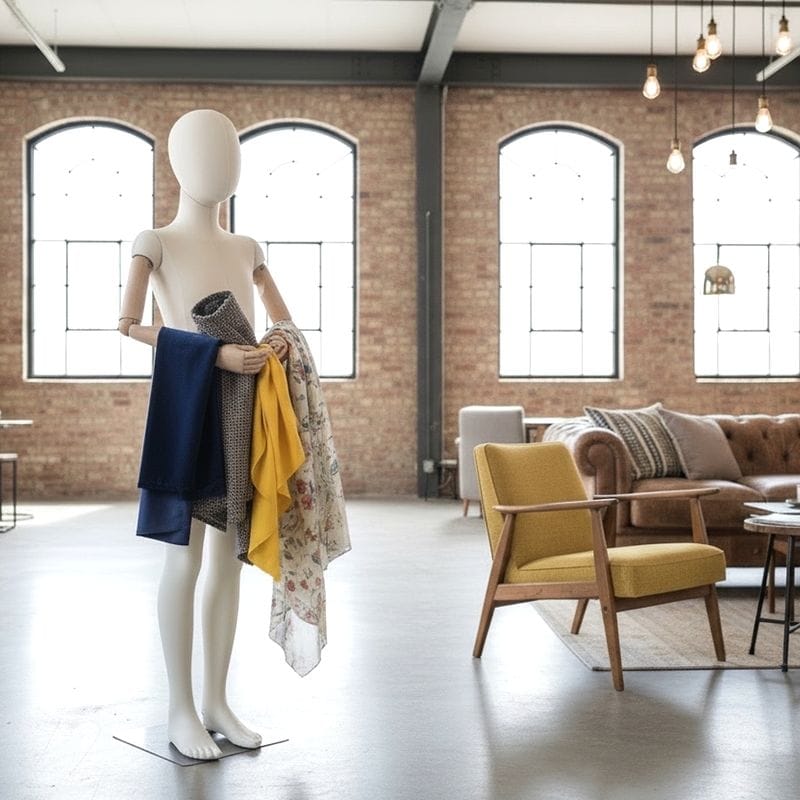 manichino sartoriale da bambino con braccia snodate - immagine 2